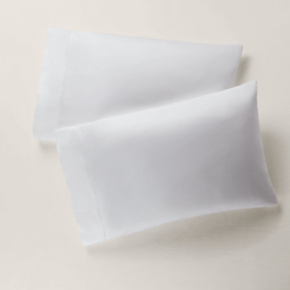 NWT Ralph Lauren King Organic Sateen White pillowcases.